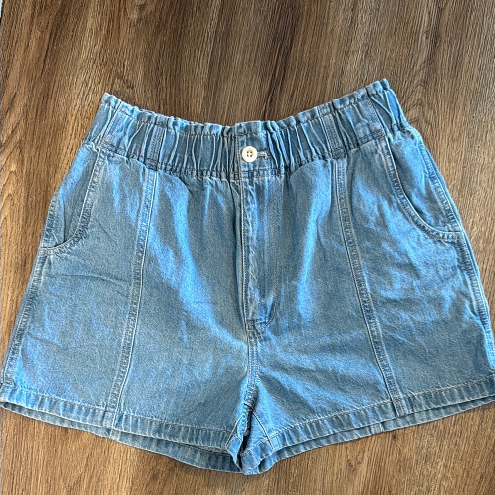 Madewell high rise Denim Blue Women's Shorts